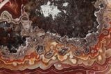 Polished Colorful Agate - Mexico #194134-3